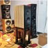 Solid wood front speaker hifi three-way bookshelf box subwoofer