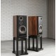 Solid wood front speaker hifi three-way bookshelf box subwoofer