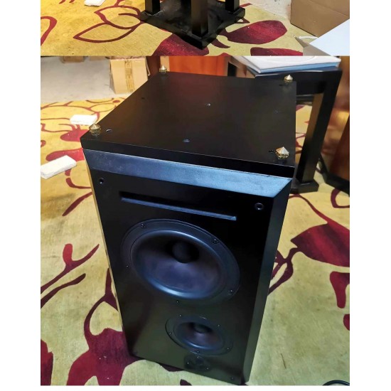 Solid wood front speaker hifi three-way bookshelf box subwoofer