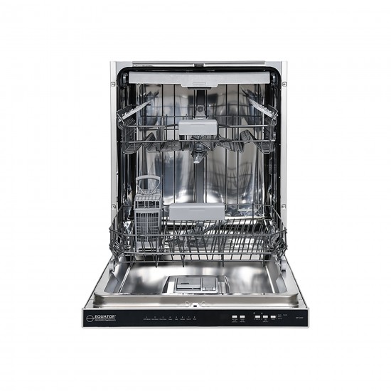 Equator 24 in Dishwasher Top Control 3rd Rack 15 place 3.4g Built-in QUIET 51 dB 110V