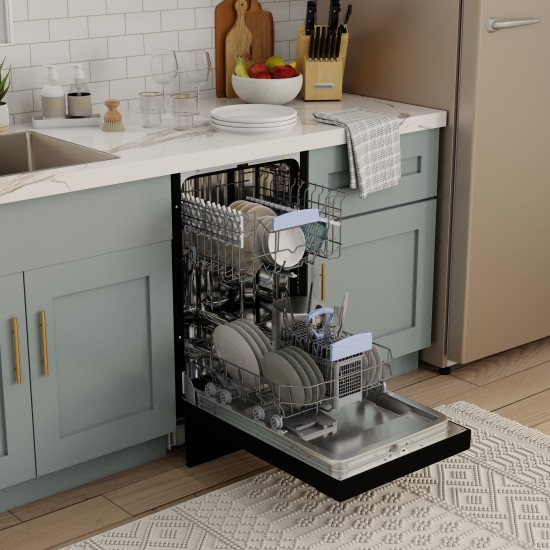 Equator 18 in Dishwasher 10 place+Wine Rack 3.4g Built-in QUIET 51 dB 110V