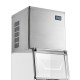 Commercial Ice Maker - 450 lbs/Day Stainless Steel Ice Machine with Scheduled Ice-Making, Self-Cleaning Function, and Adjustable Thickness for Restaurant, Bar, Cafe, Hotel - High Capacity Ice Production Fast Ice Cubes Ready in 12-15 Minutes