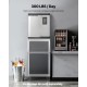 Commercial Ice Maker Machine - Head 300 Lbs/Day Stainless Steel Ice Maker with Scheduled Ice-Making, Self-Cleaning, Adjustable Thickness for Restaurant, Bar, Cafe, Hotel - Heavy Duty Ice Production