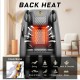 Zero Gravity Massage Chair Recliner, Full Body Heating Massage Chair with Built-In Speaker And Touch Screen, Air And Foot Roller - Ideal Christmas Gifts for Men And Women, Electronic Neck And Back Massager