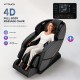 Yitouch 4D Full Body Massage Chair with Heat - Zero Gravity Recliner, Voice Control, 24 Massage Heads & 16 Airbags, Wireless, Wide-Screen Controller, 5 Auto Modes for Neck/Back/Leg Relaxation, Ideal Thanksgiving Gift