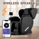 Zero Gravity Full Body Massage Chair Recliner with Heating, Airbags, Wireless Speaker, Foot Roller, And Touch Screen