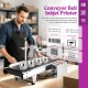 Professional Industrial Inkjet Coding Machine with 7.5In Conveyor Belt, 2-12.7Mm Print Height, for Expiry Dates, Barcode, QR Code Printer, Compatible for Labeling for Batch Numbers, Date Printing for Retail, Pharmaceutical, Logistics